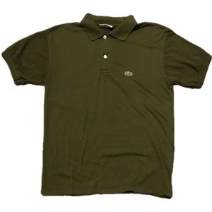 Chemise Lacoste Olive Green Polo shirt